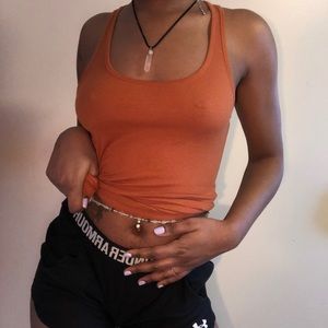 Burnt Orange Forever 21 Tank top